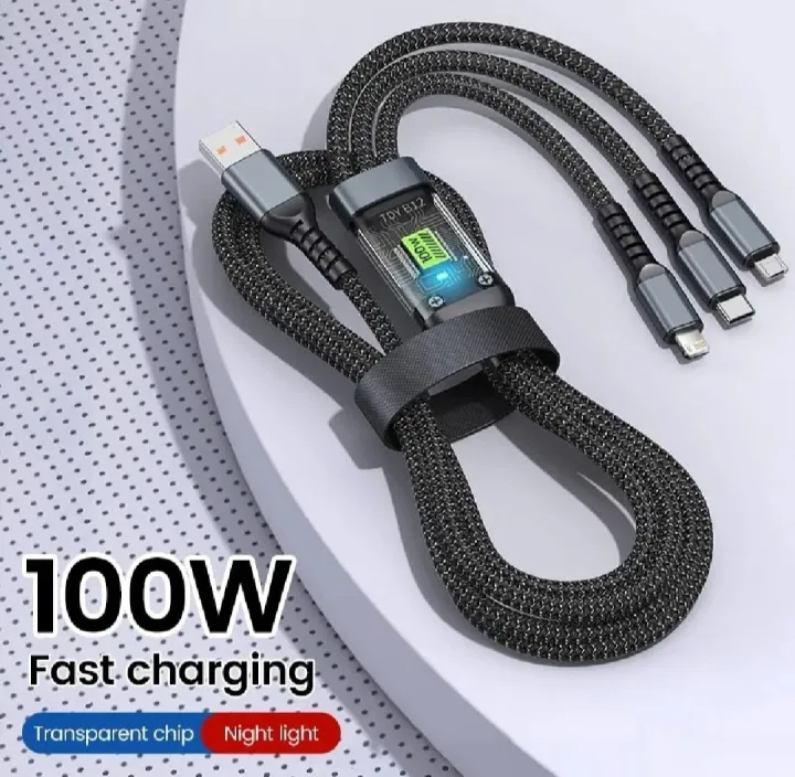 100w%20Transparent%20chip%203%20In1%20super%20fast%20charging%20Data%20Cable%20with%20lighting/Type%20c/Micro%20USB%20-%20Image%208