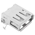 10 PCS USB Type-A Female PCB Mount Socket Plug Connector Right Angle 4 Pin New. 