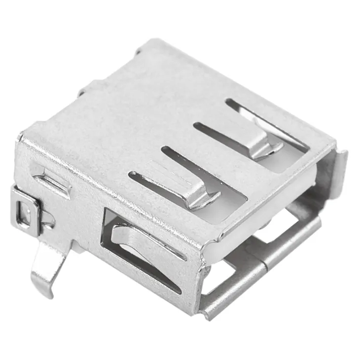 10%20PCS%20USB%20Type-A%20Female%20PCB%20Mount%20Socket%20Plug%20Connector%20Right%20Angle%204%20Pin%20New%20-%20Image%205