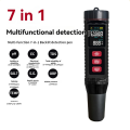 7 in 1 Digital Water Quality Tester Water Quality Monitor ORP PH TDS EC Meter Salinity Temperature Tester Water Filter for Aquarium Pool. 
