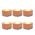 24 pcs Flameless Smokeless Plastic LED Candle Tealight Diya Battery Operated. 