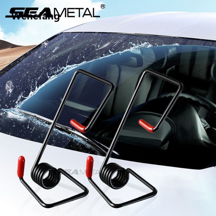 Spring Type Wiper Wenefang SEAMETAL 2pcs Car Wiper Booster Spring Universal Intelligent ...