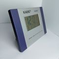Digital Table + Wall Alarm Clock Kadio 6618 Temprature, Calendar, Count down, Alarm Multicuntional Digital Clock Blue & Gray Color. 