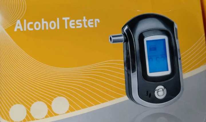 Digital Alcotest Alcohol Breathalyzer Tester Test Breath Analyzer Detector