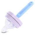 Mumlove 2 Pcs Bottle Brush Set - BPA-Free Cleaning Brushes for Baby Feeding Bottles. 