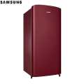 Samsung RR19M20A2RH/IM 192L Single Door Refrigerator ( Maroon). 