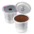 Reusable K Cups Coffee Filter Stainless Steel Reusable K Cups Coffee Pod Filters for 1.0, 2.0 Easy Install. 