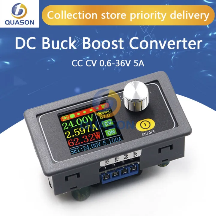 XYS3580 DC-DC WIFI Adjustable Buck Boost Converter 5A Power Supply Module