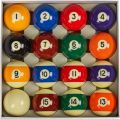 Pool Ball Set -16 Balls Size - 52.5mm | Billiard Ball Complete Set. 