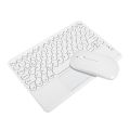 BT keyboard and mouse combination BT3.0 wireless charging keyboard ergonomic mouse. 