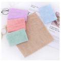 3 Pieces High Density Coral Fleece Towel/Very Soft Handkerchief Multicolor. 