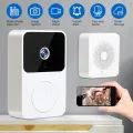 Jmary MF-5 Smart Video Doorbell with HD Camera, Night Vision, Two-Way Talk, Motion Detection & Free Cloud Storage - Wireless Door Bell for Home Security. 