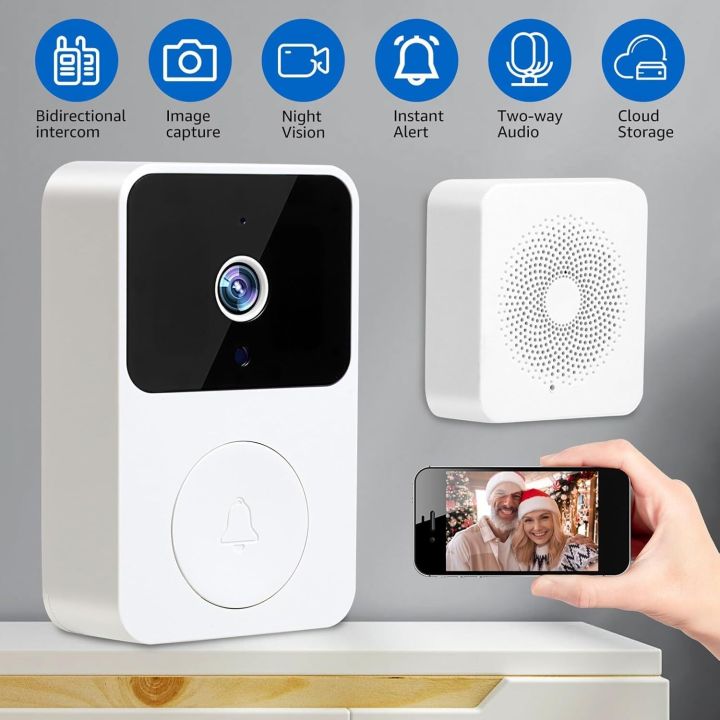 Jmary%20MF-5%20Smart%20Video%20Doorbell%20with%20HD%20Camera,%20Night%20Vision,%20Two-Way%20Talk,%20Motion%20Detection%20&%20Free%20Cloud%20Storage%20-%20Wireless%20Door%20Bell%20for%20Home%20Security%20-%20Image%204