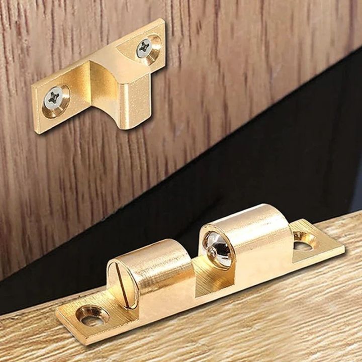40/50/60mm%20Cabinet%20Copper%20Touch%20Beads%20Lock%20-%20Self-Locking%20Door%20Spring%20Clip%20Latch%20-%20Cupboard%20Closet%20Durable%20Double%20Ball%20Catches%20-%20Home%20Furniture%20Improvement%20-%20Image%204