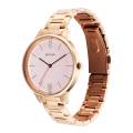 Titan Quartz Analog Rose Gold Dial Watch for Women -2648WM04. 