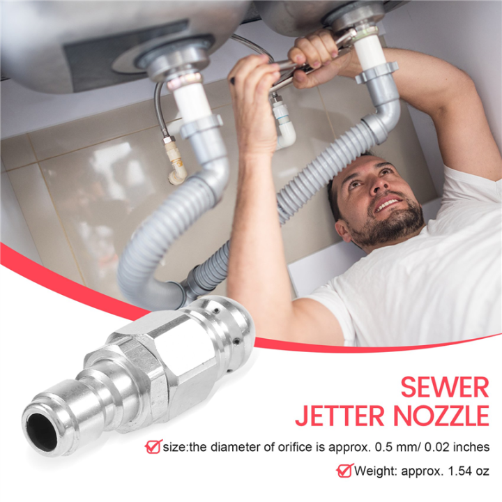 1/4%20Inch%205000%20PSI%20Sewer%20Jetter%20Nozzle%20Pressure%20Drain%20Jetter%20Hose%20Nozzle%20for%201/4%20Pressure%20Washer%20Quick%20Connector%20-%20Image%207