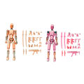 Kit Action DIY Kids Robot Joint Multi 3D Color Doll Aomeidaju Customizable Swing DIY Printed Toys Creative Action Character Model Movable Fun Kids Figures. 
