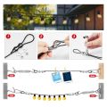 NCANRUI String Light Hanging Kit,Outdoor Light Wire,Ball Light String Hanging Kit,200FT Coated Stainless Steel 304 Cord Cable. 