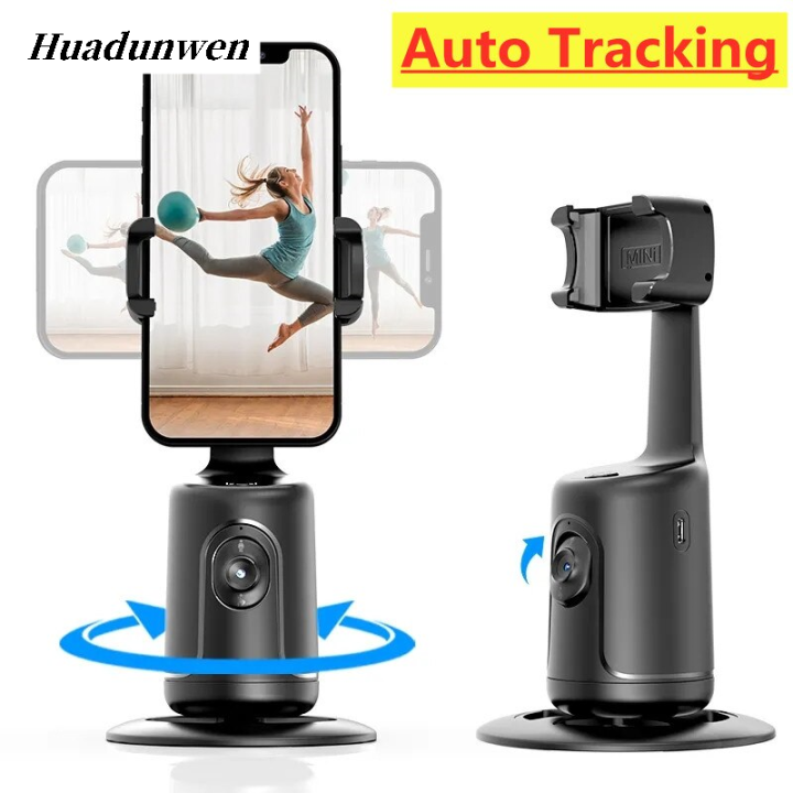 LibishopNew style Stand 360 Selfie Stick Smart Bracket Tracking Face ...