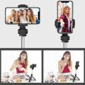 L01S 360° Rotation 3 in 1 Selfie Stick (Selfie+Tripod+Wireless Remote) 7.3 inch Folding to 27.5 inch Expandable. 