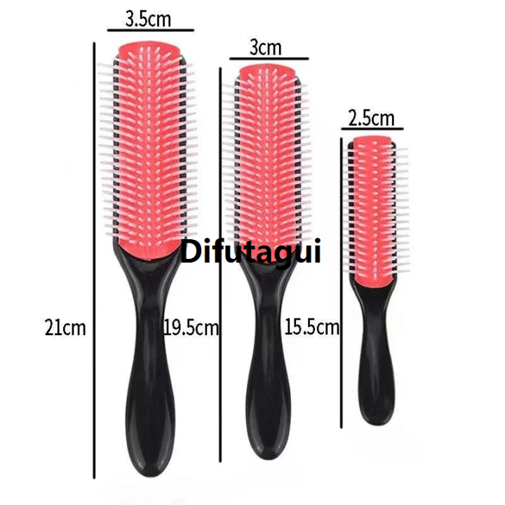 Difutagui%20New%201pc%209-Rows%20Detangling%20Hair%20Brush%20Scalp%20Massager%20Straight%20Curly%20Luxury%20Hair%20Styling%20Tools%20Massage%20Treatments%20Hair%20Comb%20Salon%20Tool%20-%20Image%207