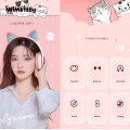 Wenefang Sutuiying Bluetooth Headset Flash Light Wireless Headphone Kids Earphones s promotion Selling Cute Headphone Music Game Earpieces Sports Music Headset Gifts. 