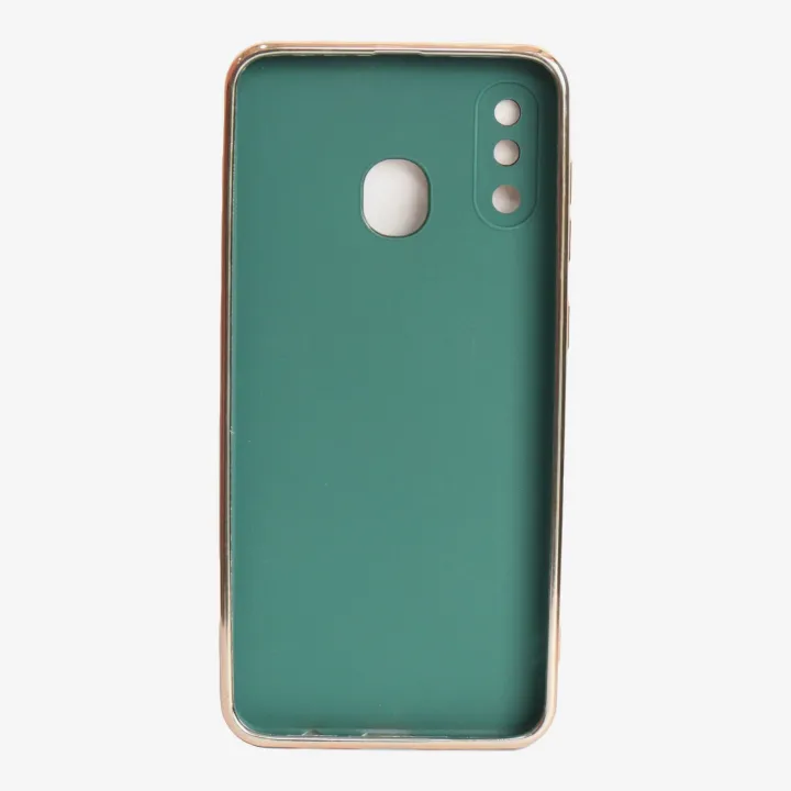 Green%20Color%206D%20Lens%20Chrome%20Samsung%20A20%20Phone%20Back%20Cover%20-%20Image%203