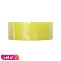 Pack Of 3 Yellow Color Cello Tape. 