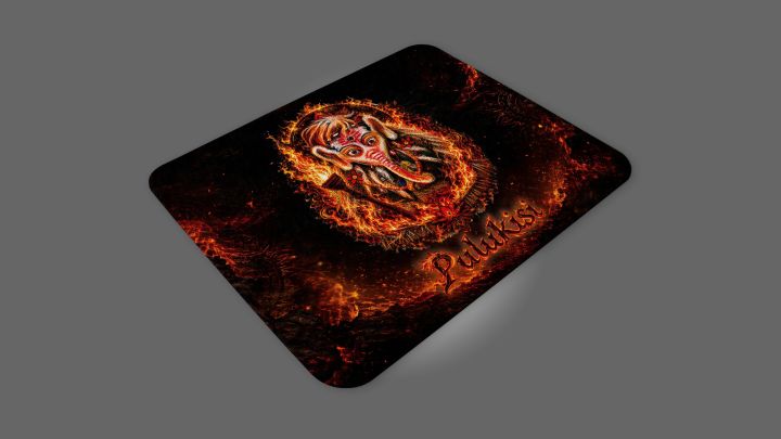 Pulukisi%20Lord%20Ganesha%20Fiery%20Art%20Printed%20Mouse%20Pad%20-%20Image%202