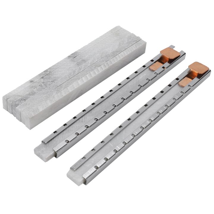 NCANRUI 2 Soapstone Holder with 6 Flat Set/Mark White Clear and Removable Markings on Steels Quality Soapstone Pens for Welding