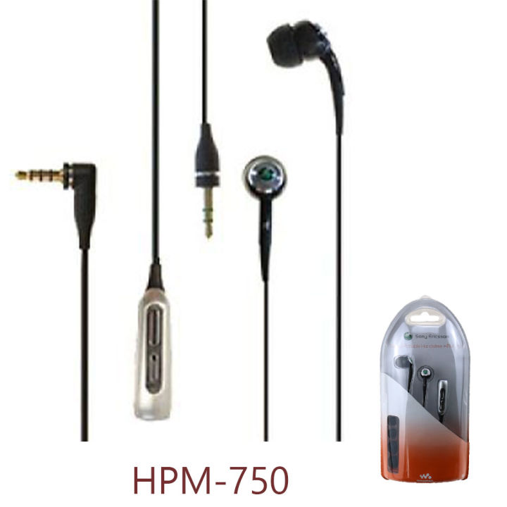 Hand-free Earphone for SONY Ericsson HPM-75 for Walkman Series Mobile Phones