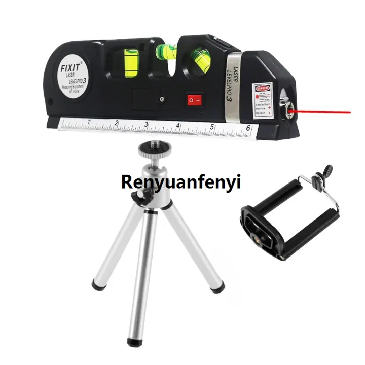 Renyuan%204%20IN%201%20FIXIT%20LEVEL%20PRO%203%20LASER%20LEVEL%20Multifunctional%20Measurement%20%E3%80%902025%20Version%E3%80%91%20Tools%20(Tape%20Measure,Laser,Spirit%20Level)%20Addon%20Tripod%20-%20Image%209
