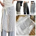 ​​Fashion Sheer Lace​​ Lace Up Skirt See-Through Skirt​​ ​​Glitter Sequins​​ ​​Lace Half Skirt​​ ​​Adjustable Ties​​ ​​Boho Design​​ ​​Layering Hip Scarf​​ ​​Beach Cover Up​​. 