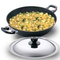 Hawkins Deep-Fry Pan 4L With Stainless Steel Lid. 