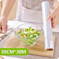 Food Lunch Packing Plastic Cling Wrap  Delight Shrink Wrap 30 Meters. 
