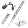 Wireless Cordless Soldering Iron Solder Pen Battery Powered,Wireless Charging Welding Tool. 