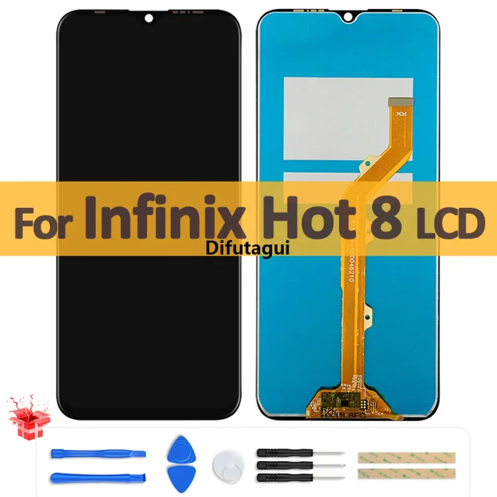 X650 Screen Difutagui Original LCD For Infinix Hot 8 X650C X650B X650D LCD Display ...