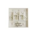 Faceplate 2 Port 86 Type-White. 