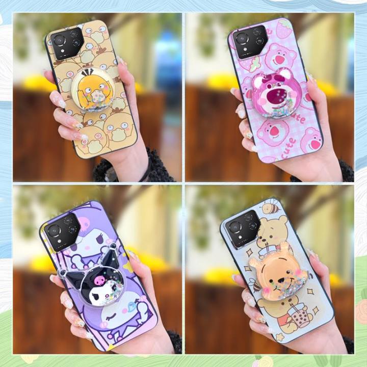 cute%20Rotatable%20stand%20Phone%20Case%20For%20Asus%20ROG%20Phone8/8Pro%20Soft%20Case%20Durable%20Anti-knock%20Fashion%20Design%20Cartoon%20quicksand%20-%20Image%204