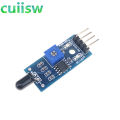 1 Pcs LM393 4 Pin IR Flame Sensor Module Detector Smartsense For Temperature Detecting Suitable For arduino. 