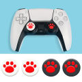 2Pcs Cute Silicone Thumb Sticks Grips for PS4/PS5 Controller Caps Cover Protector Taotai. 