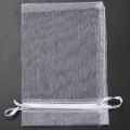 ARELENE 150 Pieces 4 By 6 Inch Organza Gift Bags Drawstring Jewelry Pouches Wedding Favor Bags (White). 