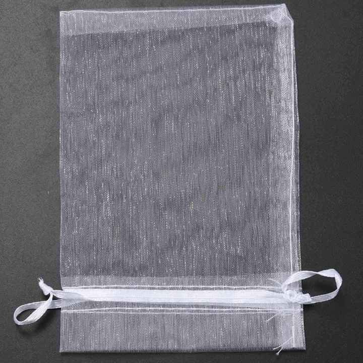 ARELENE%20150%20Pieces%204%20By%206%20Inch%20Organza%20Gift%20Bags%20Drawstring%20Jewelry%20Pouches%20Wedding%20Favor%20Bags%20(White)%20-%20Image%204