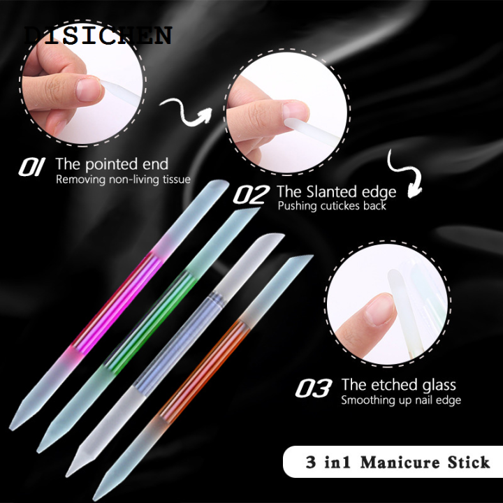 DISICHEN%20Special%20Nail%20File%20Cuticle%20Pusher%20Scrubs%20Stick%20Nail%20Buffer%20Sanding%20Polishing%20Crystal%20Glass%20Manicure%20Pedicure%20Tool%20Manicure%20Accessories%20-%20Image%204