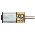6X JA12-N20 Model DC 12V 100RPM Torque Mini Motor Silver+Gold. 