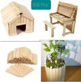 Wooden Popsicle Sticks For Art & Craft -500 pcs. 