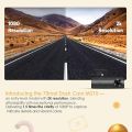 70mai M310 DashCam, 2K Resolution, Type-C Interface, Voice Control, MaiColor Vivid+ Solution, Night Owl Vision, WiFi & App, Optional Parking Mode, Upto 256GB Supported. 