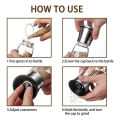 Professional Stainless Steel Salt and Pepper Grinder with Adjustable Coarseness with. 