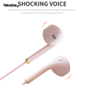 Wenefang Sutuiying Mini Karaoke Wired Earphone HD Mic All-in-one Stereo 3.5mm AUX in-Ear Sales promotion New style Headset K-Song Headphone For Singing Live Broadcast Music. 