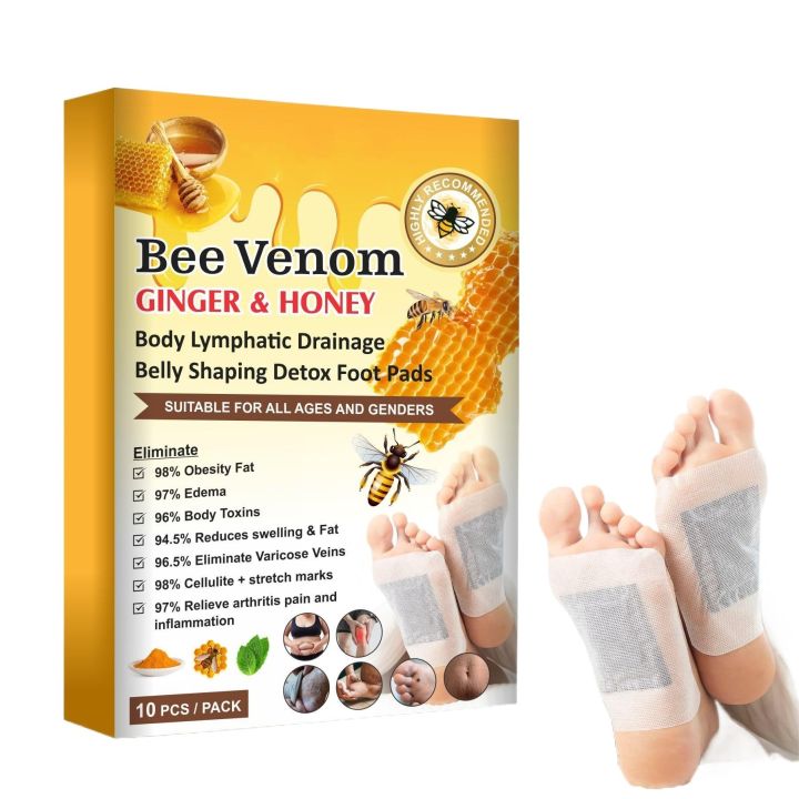Bee  Foot Patch Bee Venom Detox Foot Patches / Weight Loss Patch / Stress Remove Patch / Toxic Remover Detox Patch